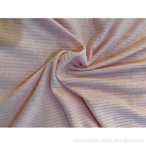 Cheap 96% Polyester 4% Spandex Rib Knit Fabric